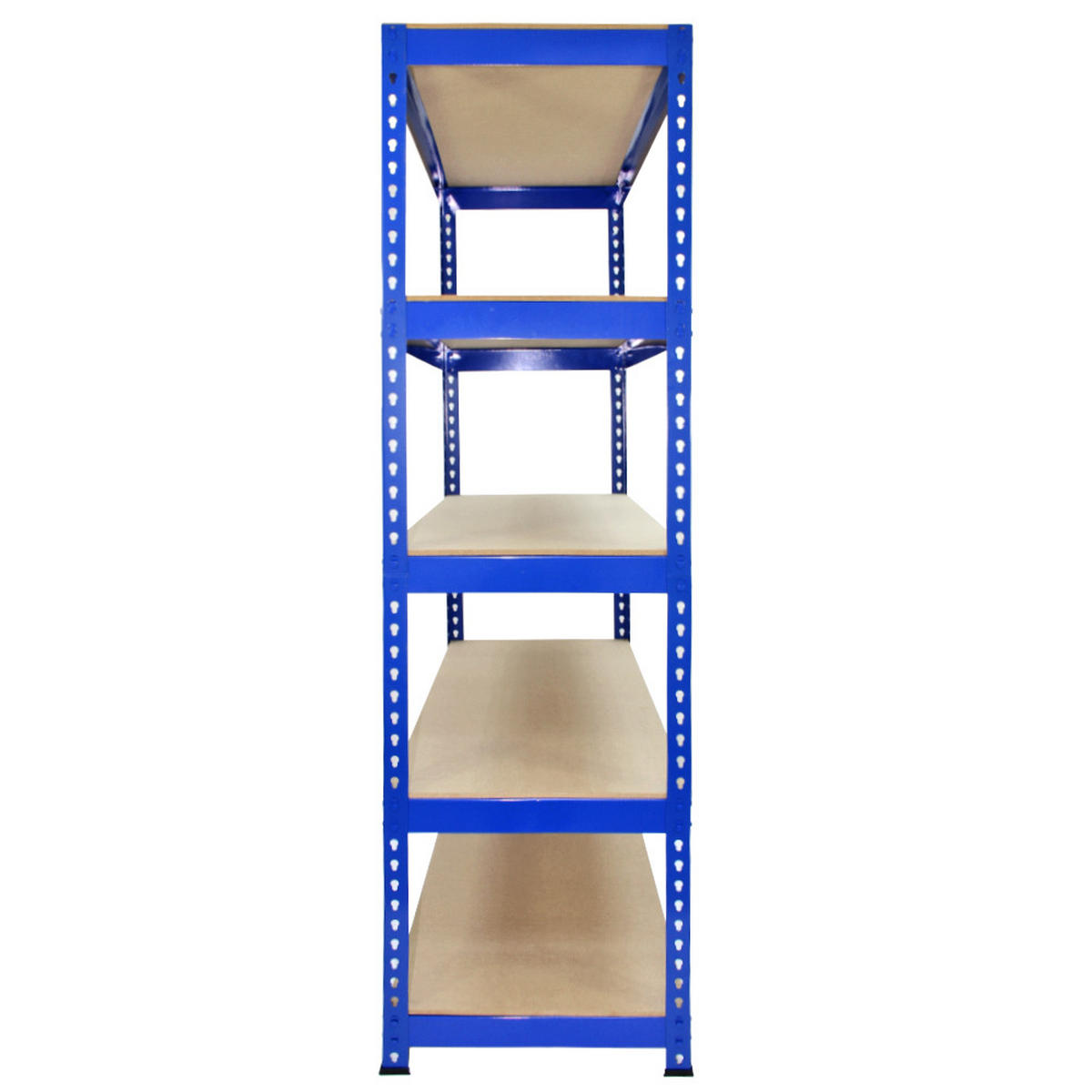 LAGERREGAL 2 x T-RAX Blaue 75cm x 150cm x 30cm - Blau, Metall (1/150/1cm) - Monstershop