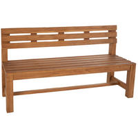 GARTENBANK 200/50 cm Holz teak - Teakfarben, Holz (200/85/50cm) - CLP