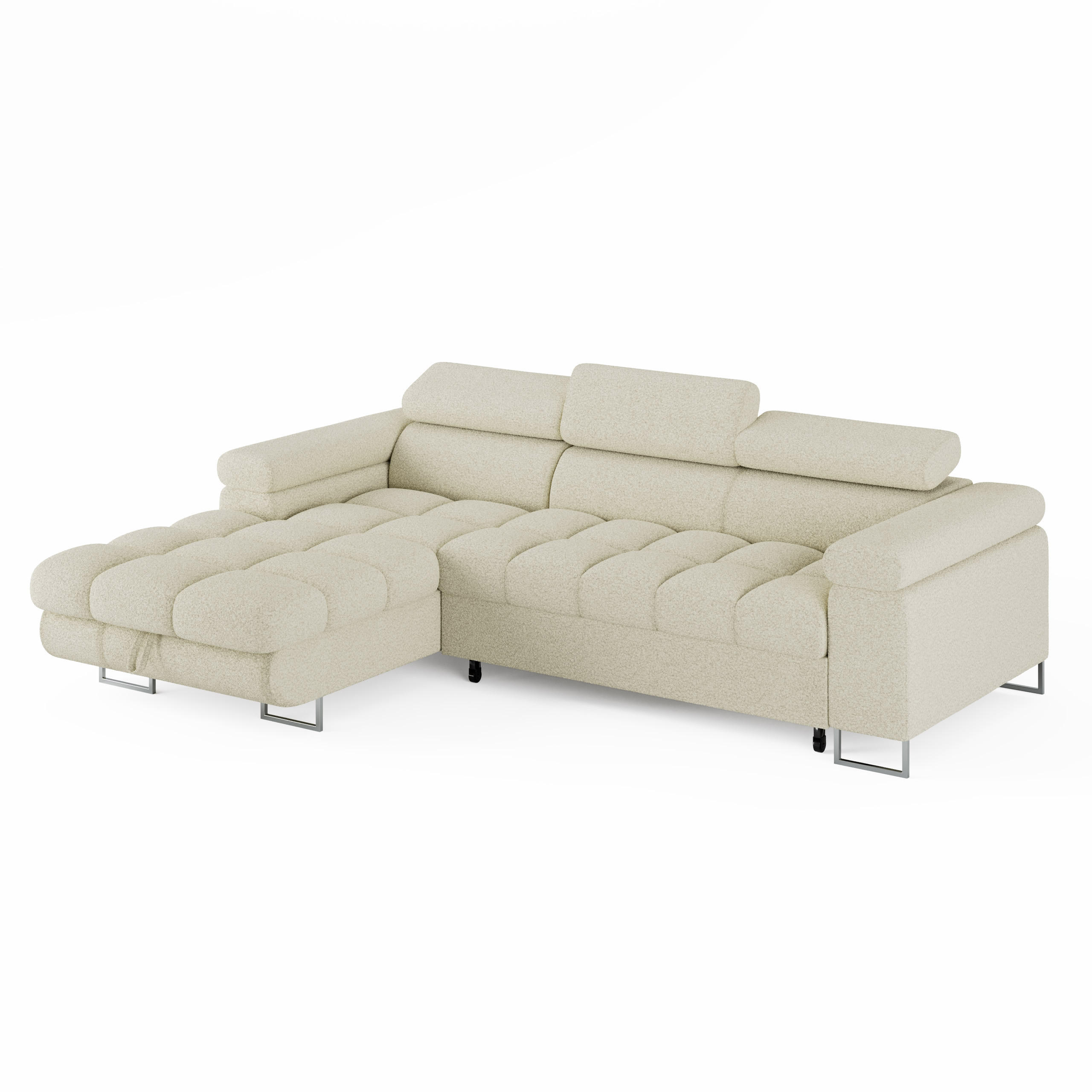 Barchello Ecksofa Creme 275x235 cm