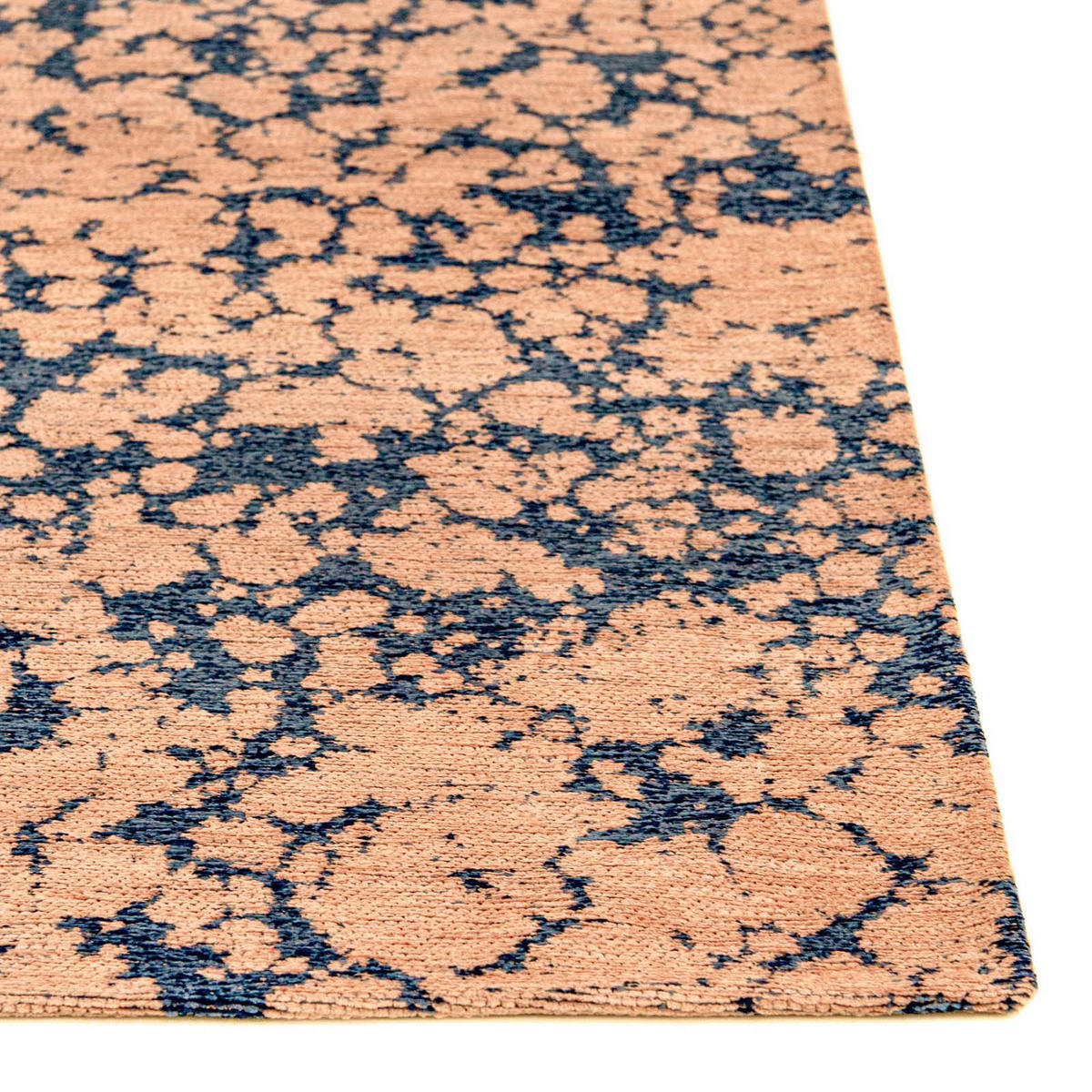 TEPPICH Indian Blue Lola&Moi 240/340 cm - Goldfarben, Kunststoff/Textil (240/340cm) - Lola&Moi