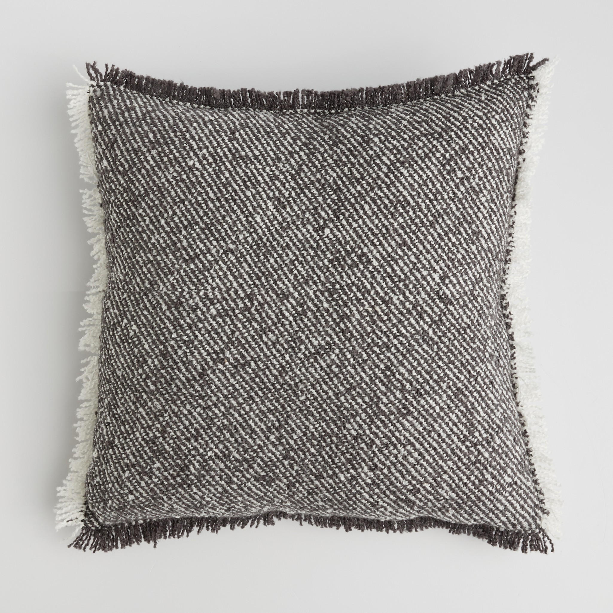 KISSENBEZUG Roiz - Dunkelgrau, Textil (45/45cm) - home&you