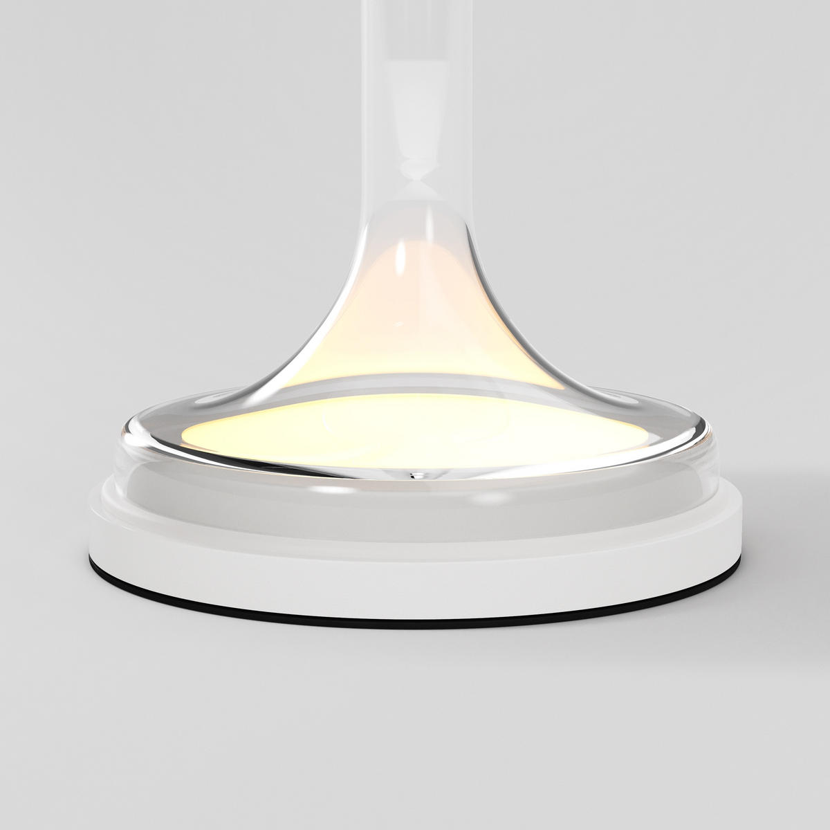 TISCHLAMPE Spirito - Weiß - 18/18/28 cm - Weiß, Metall (18/18/28cm) - Maytoni