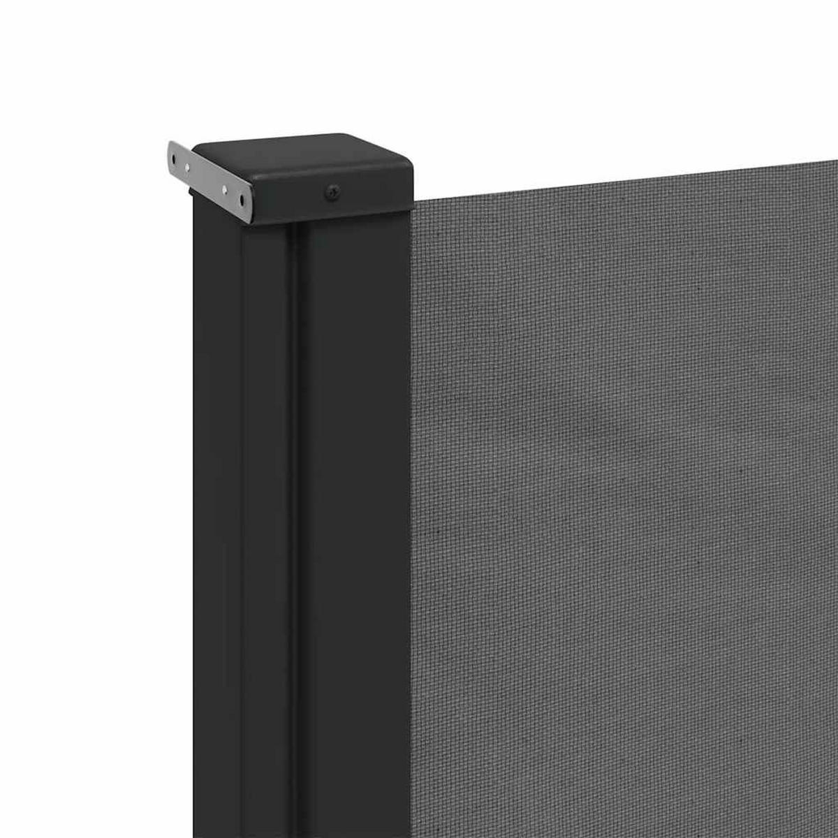 SEITENMARKISE Ausziehbare Anthrazit 160/300 Cm - Anthrazit, Textil (160/300cm) - vidaXL