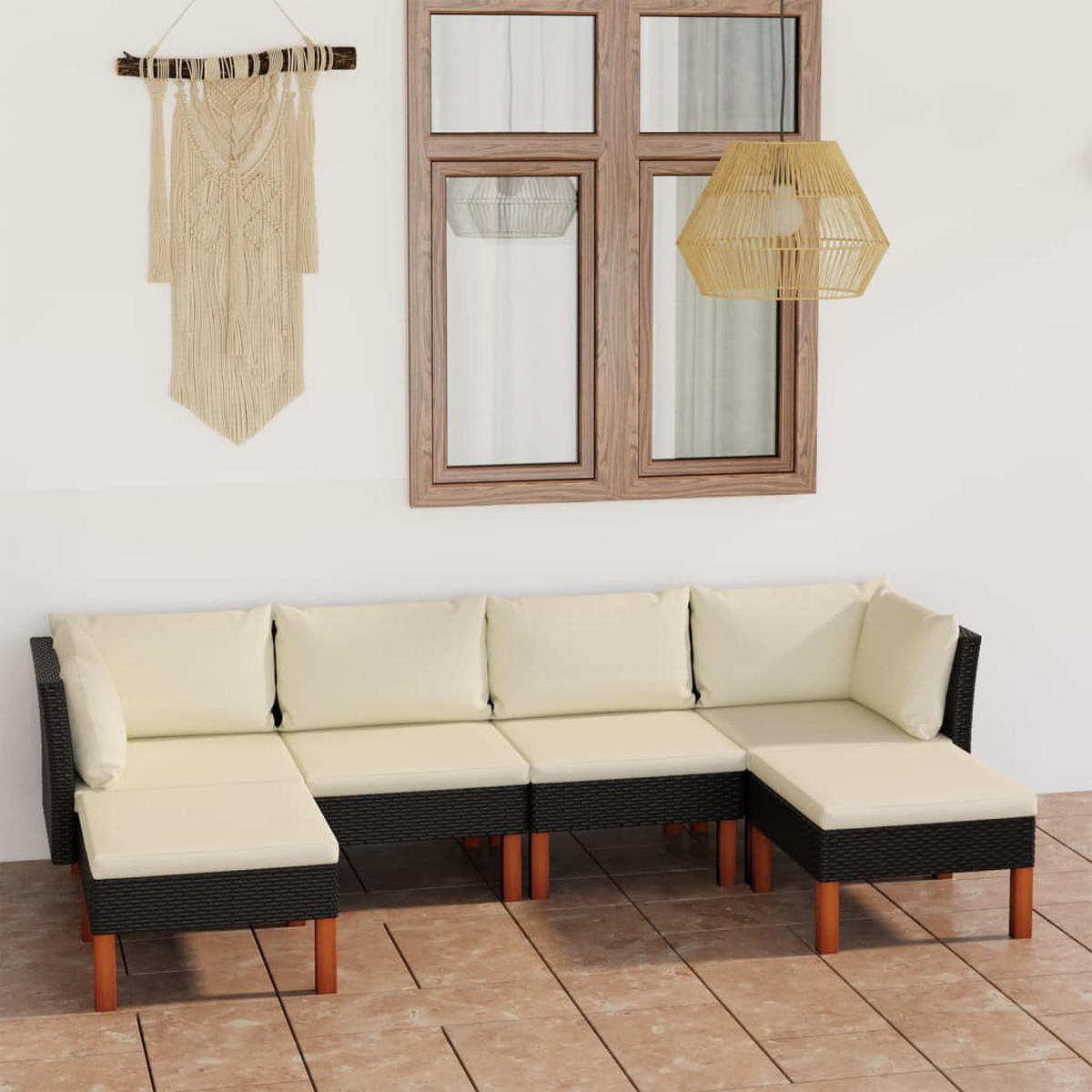 GARTENSET Redmond 6-teilig - Schwarz, Metall - Nettlife