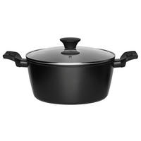 SUPPENTOPF 4,2 l - Schwarz, Metall (24cm)
