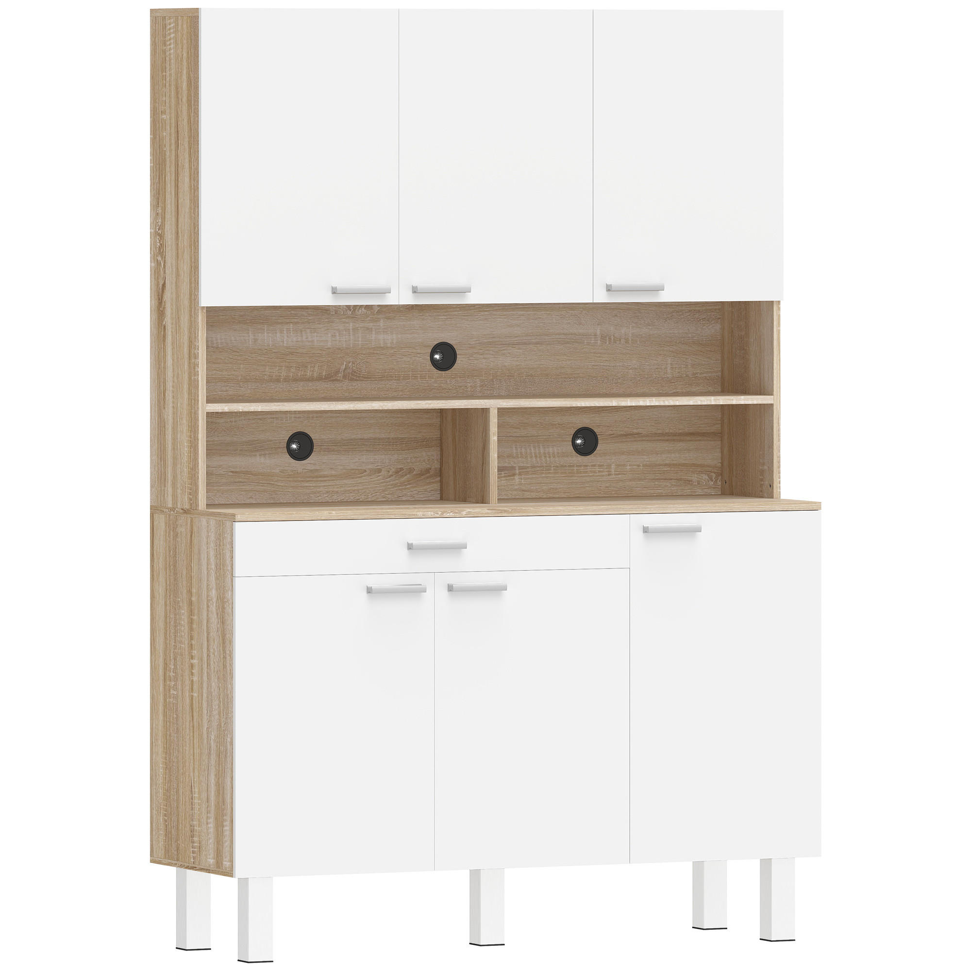 ComfortXL Buffet Weiß 120x175x40 cm