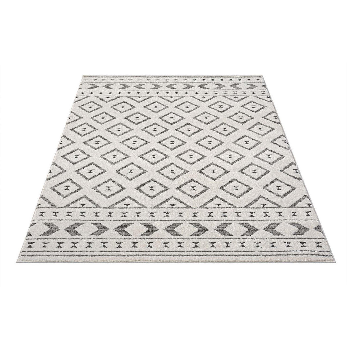 KURZFLOR-TEPPICH Lounge 9999 Grau 160x230 cm - Grau, Textil (160/230cm) - carpet city