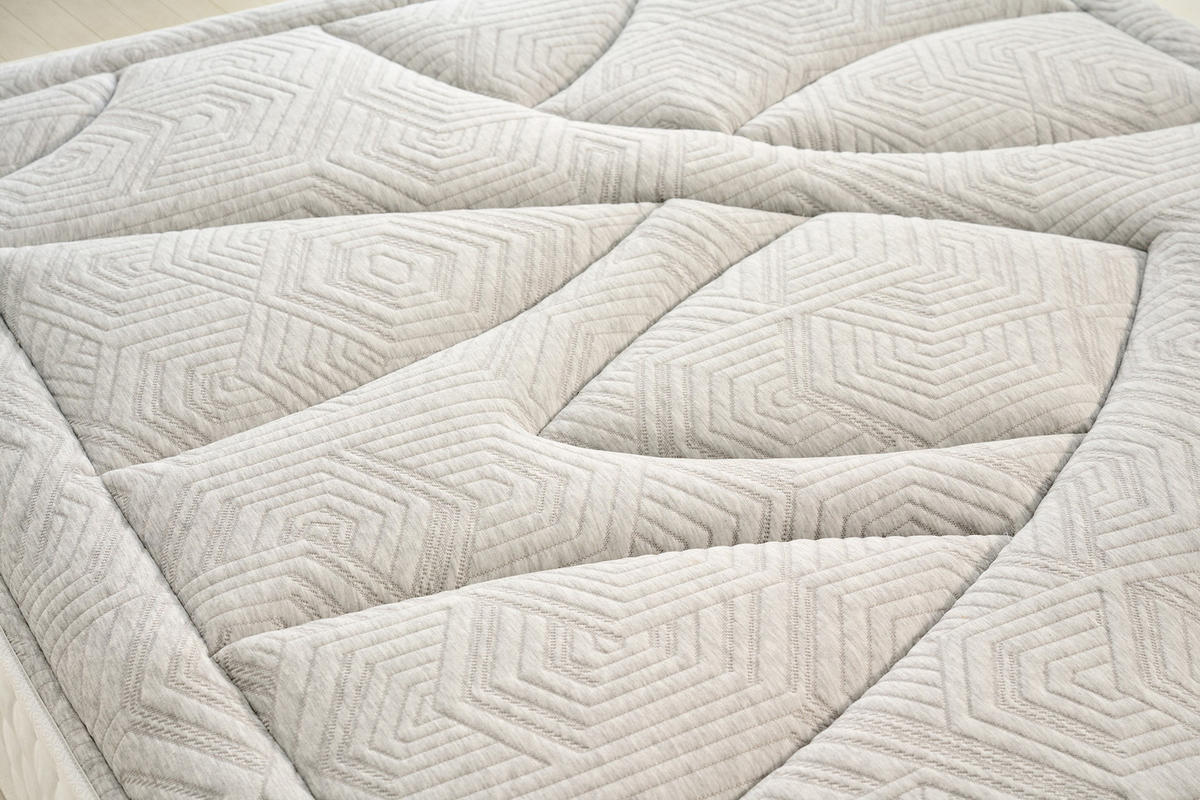 MATRATZE Biocrystal Gold 27 - 135X200 cm - Grau, Textil (135/200cm) - Moonia