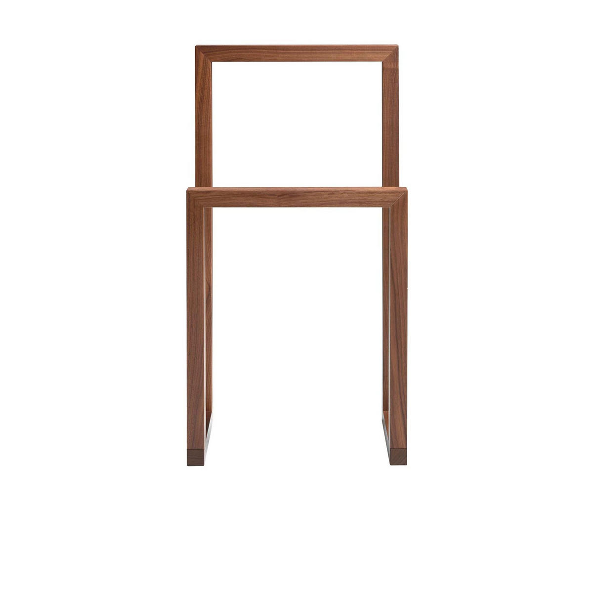 NACHTTISCH aus Kiefernholz 48/25/90 cm - Walnussfarben, Holz (48/90/25cm) - ANGEL CERDA