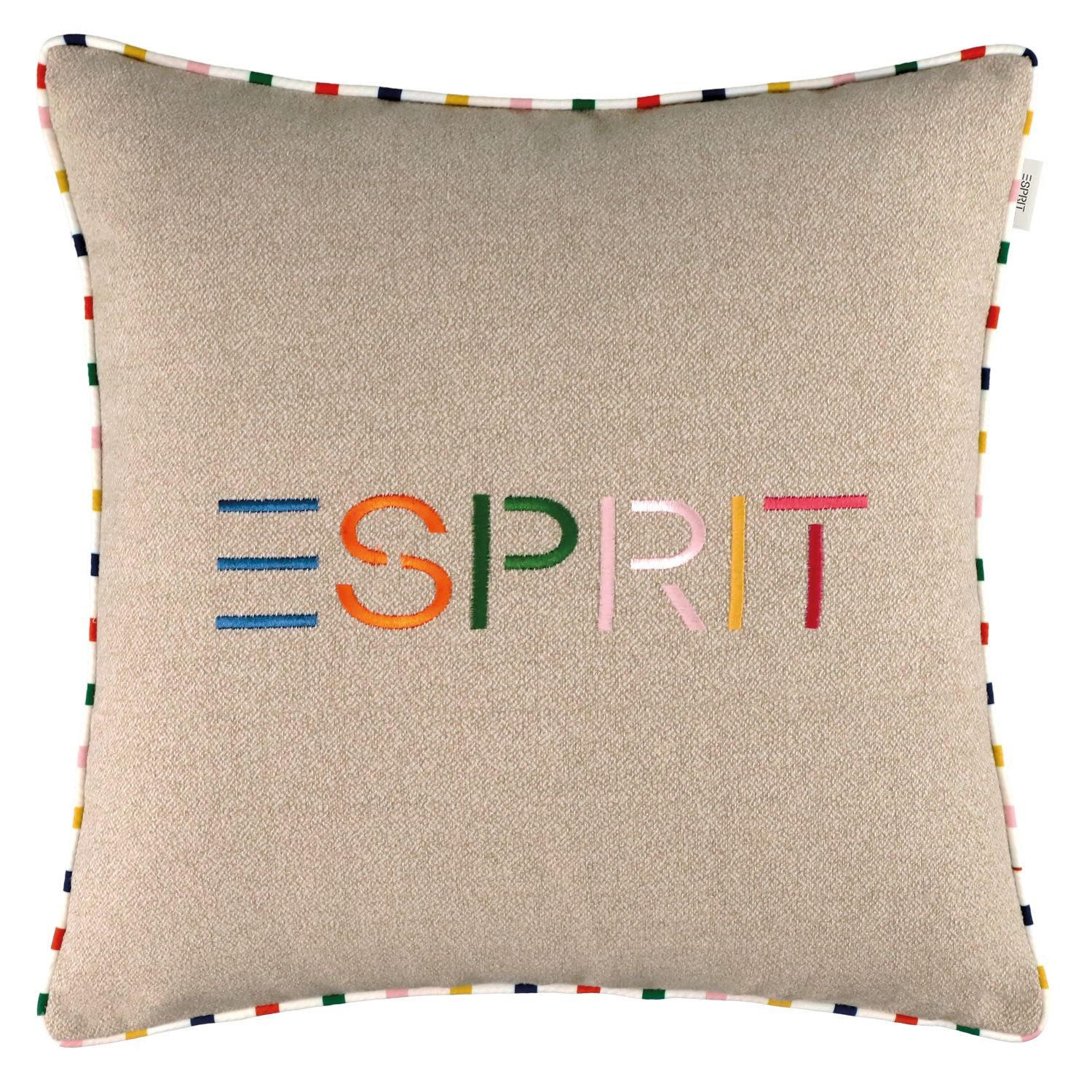 ZIERKISSENHÜLLE DEKOKISSENHÜLLE SIGNATURE - Multicolor, Textil (45/45cm) - Esprit