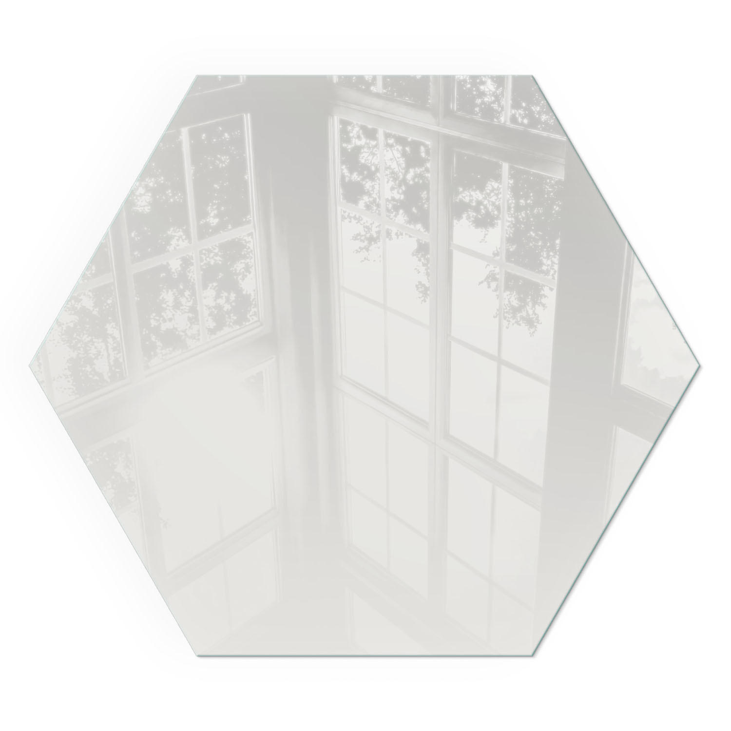 GLASPLATTE für Kamin h40 cm - Grau, Glas (40/40/0.4cm) - TULUP