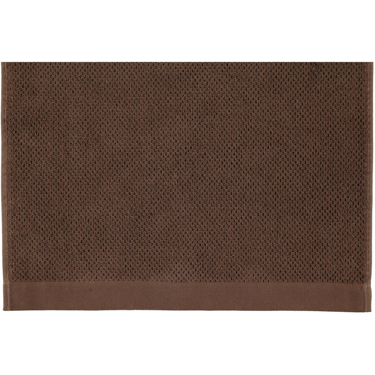 SEIFTUCH BARONESSE MOCCA - 406 - Braun, Textil (30/30cm) - Rhomtuft