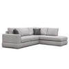 ECKSOFA OTTO 5-Sitzer, hellgrau - Hellgrau, Holzwerkstoff/Textil (279/219cm) - Courtois Laville