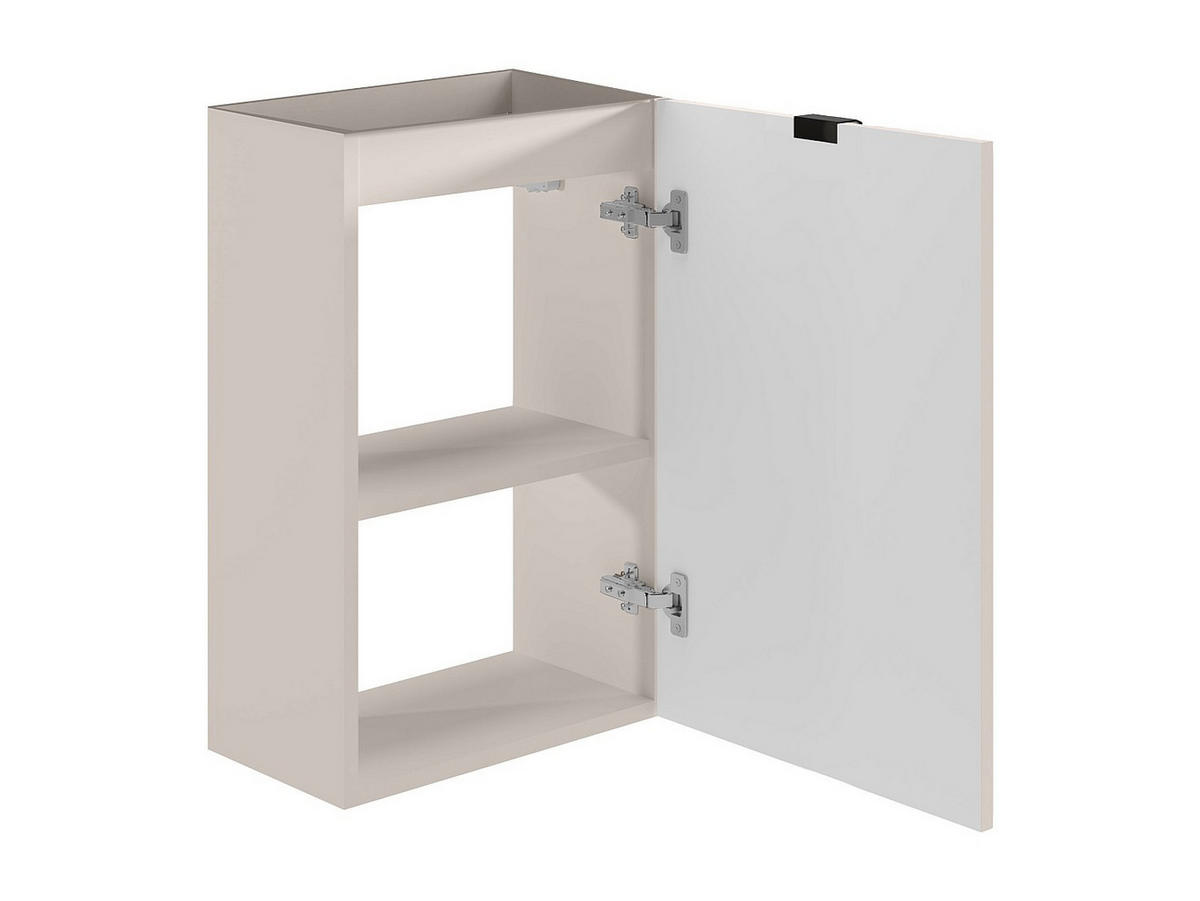 MÖBEL-HANDWASCHBECKEN - 40 cm x 22 cm - holz - beige Vahira - Beige, Holz (40/60/22cm) - Vente-Unique