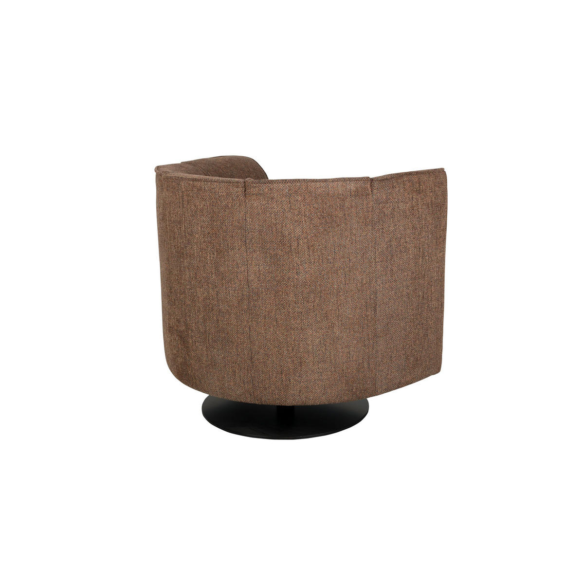 SESSEL Flower Drehbar Braun - Braun, Textil (86/76/74cm) - Dutchbone