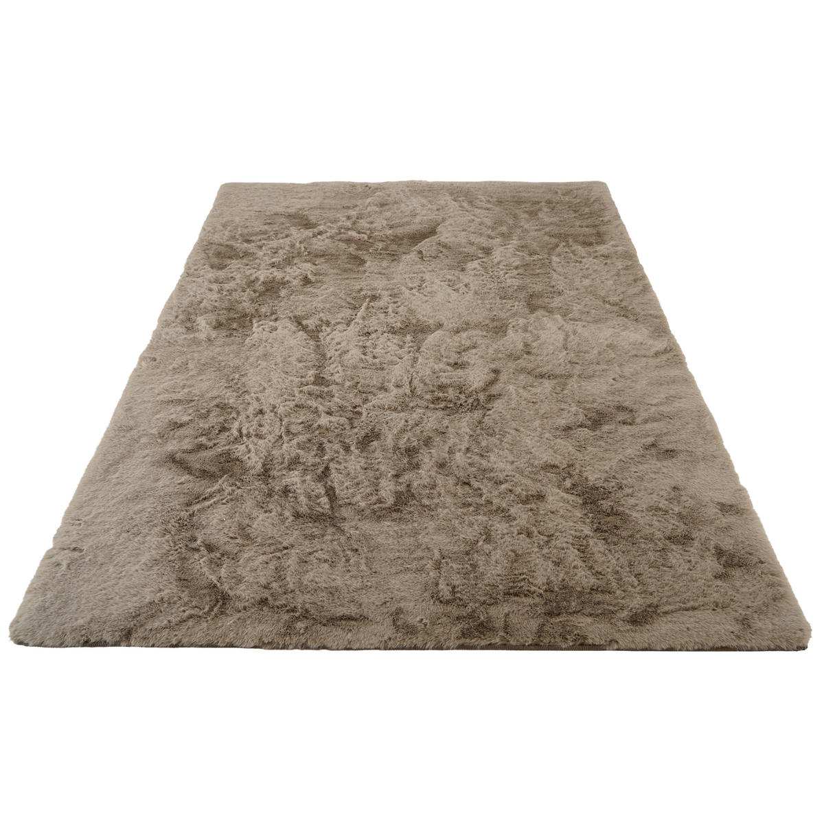 FELLTEPPICH CLOUD SUPER SOFT 120/170 cm Taupe - Taupe, Textil (120/170cm) - Consilio Concept