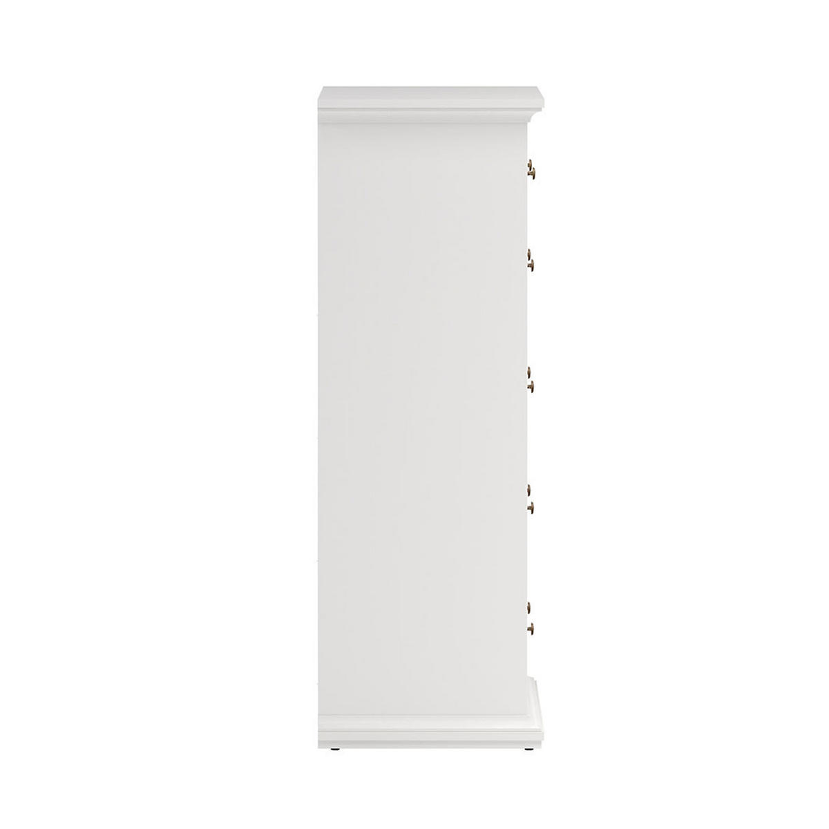 KOMMODE Weiß - Weiß, Holzwerkstoff (96/139/48cm) - ebuy24