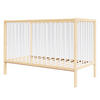 BABYBETT Anna, Mitwachsendes, Weiß und Kiefer - Kieferfarben, Holz (60/120cm) - Premiers Moments