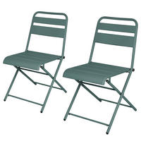 KLAPPSTUHL (2er-Set) Urban One - Salbeigrün, Metall (45/80/54cm) - Butlers