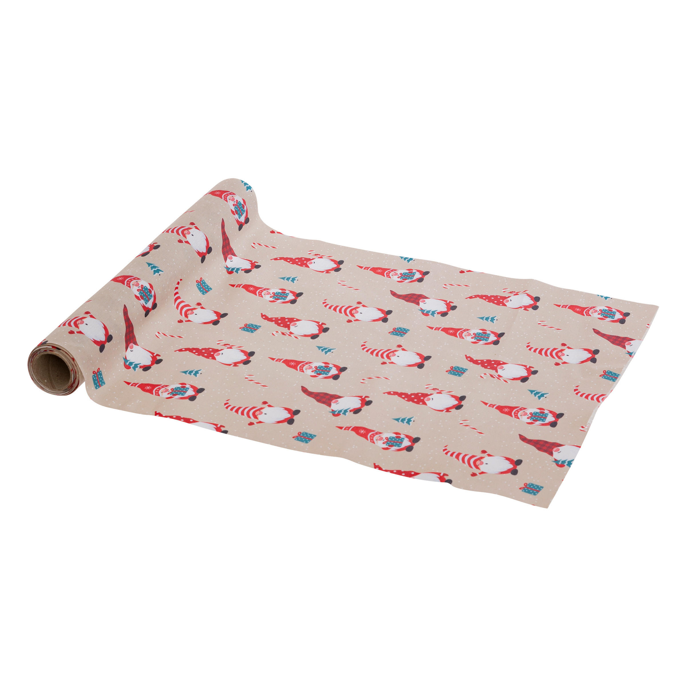 TISCHLÄUFER Weihnachtswichtel 28/300 cm - Multicolor, Textil (300cm) - Atmosphera Createur d´interieur