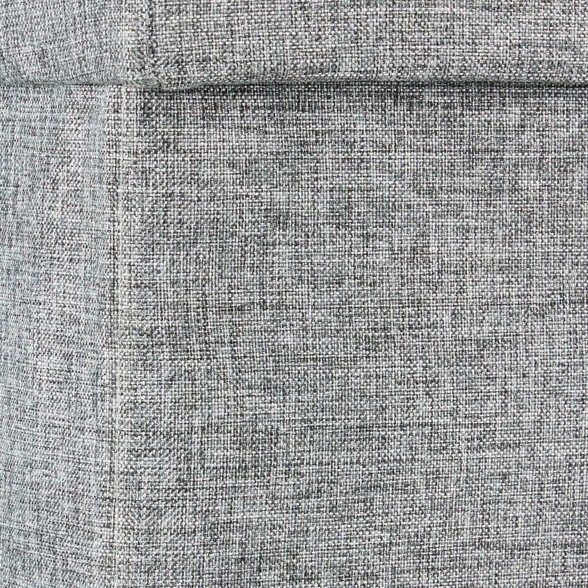FALTBARER Sitzhocker - Grau, Holzwerkstoff/Textil (38/73/38cm) - Relaxdays