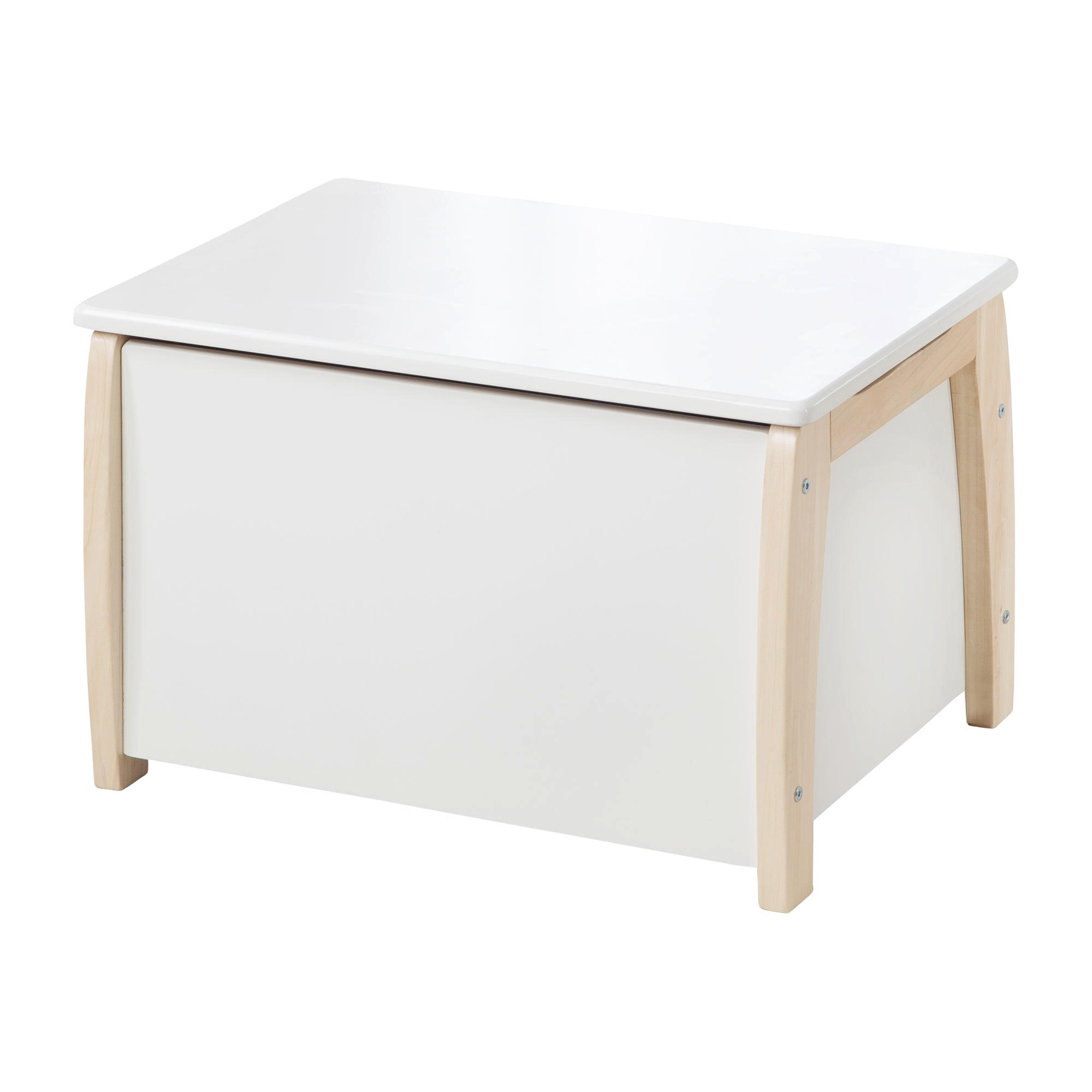 SPIELZEUGTRUHE - Naturfarben/Weiß, Holzwerkstoff (56/35/39.5cm) - Roba