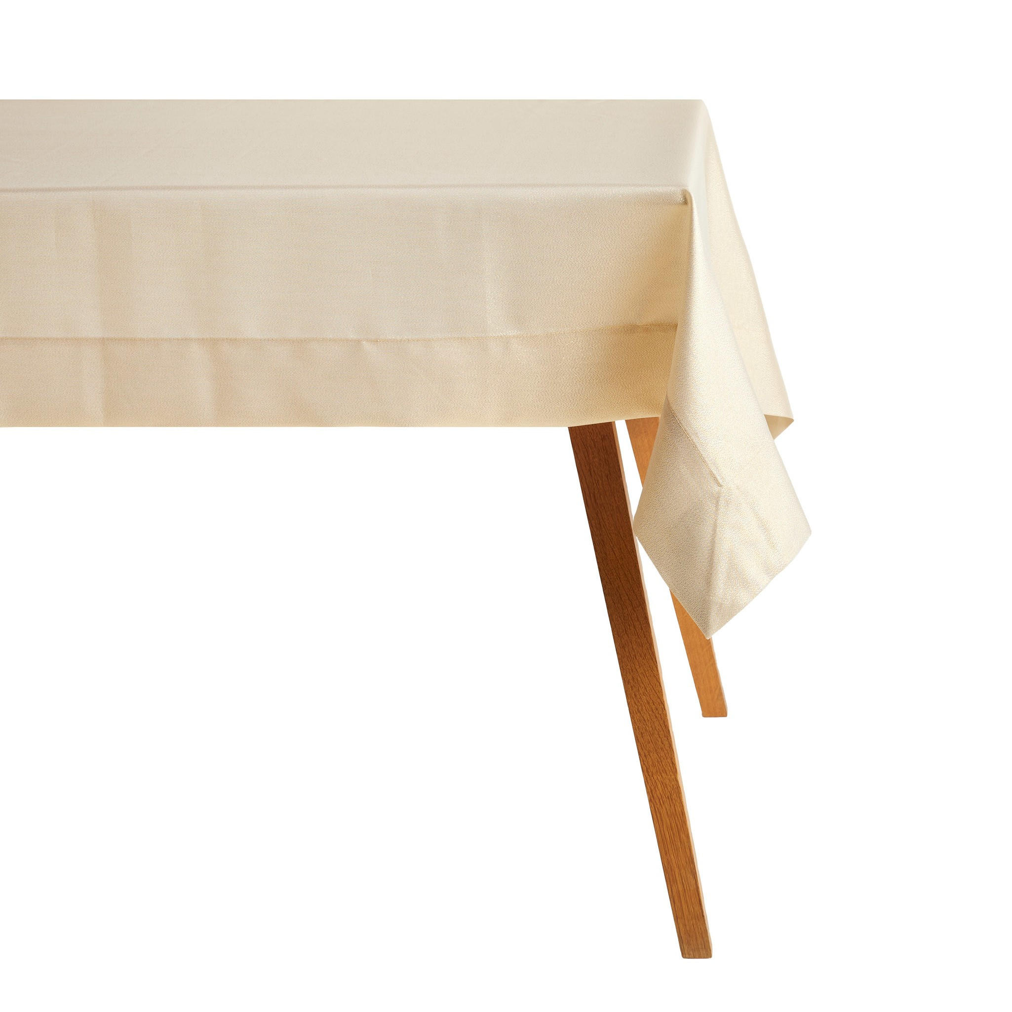 TISCHDECKE Kholio - Goldfarben, Textil (220/150/1cm) - home&you