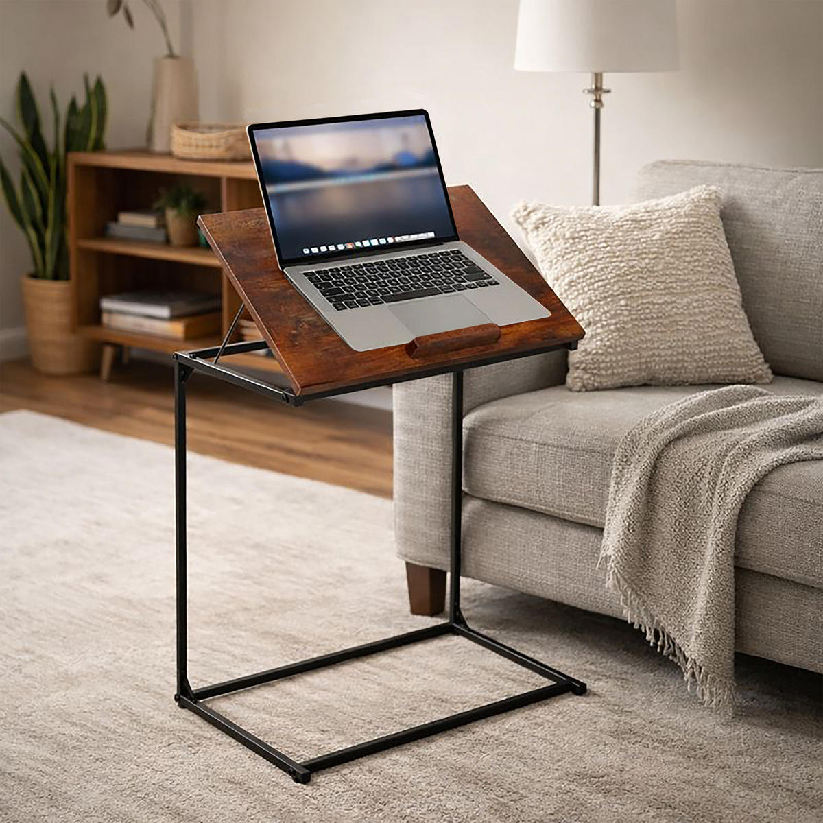 BEISTELLTISCH - Multicolor, Holzwerkstoff/Metall (35/55/66cm) - Relaxdays