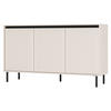 SIDEBOARD OSTIA 149/85/40 cm mit 3 Türen Beige - Beige, Holzwerkstoff (149/85/40cm) - MASSENO