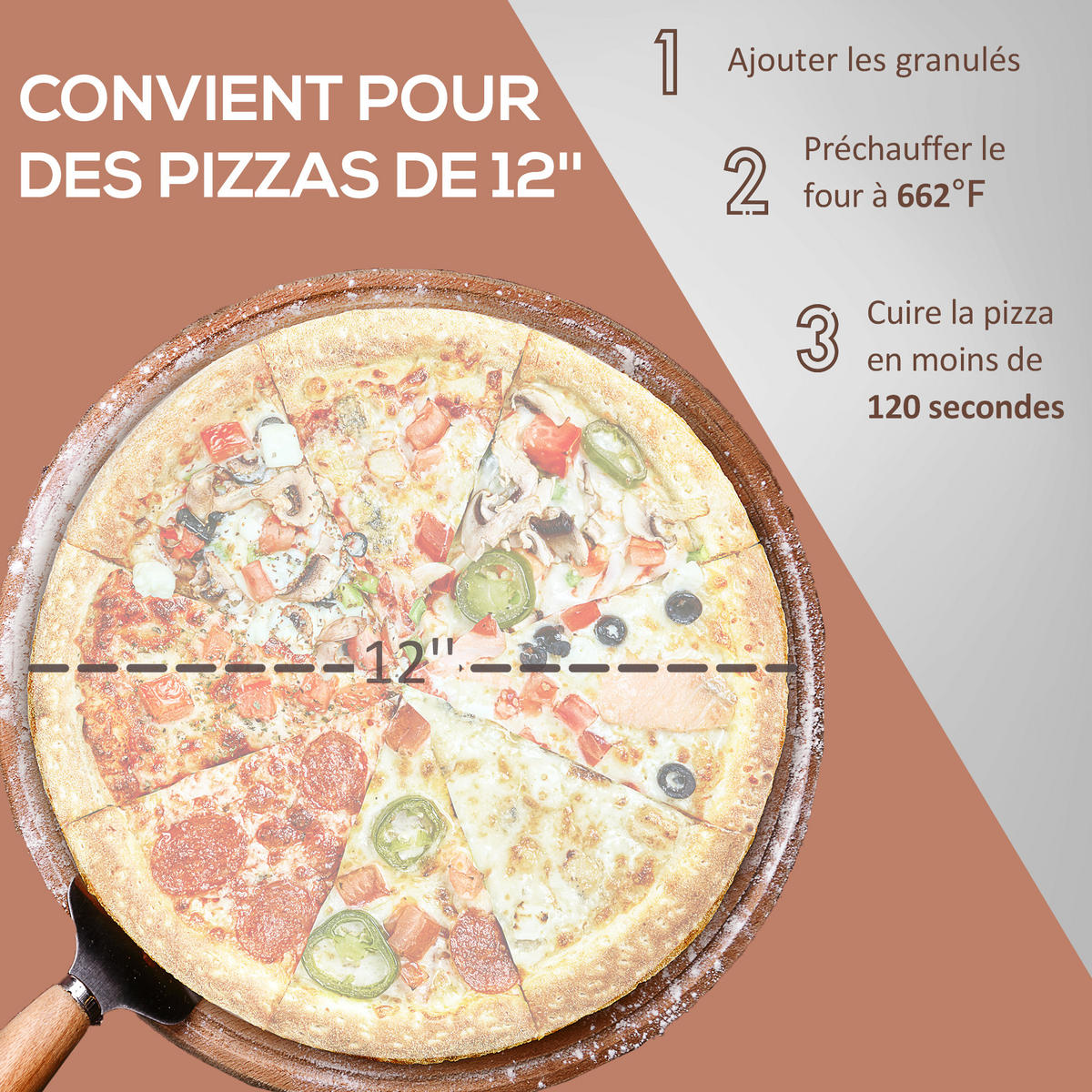 PIZZAOFEN DE-13768 tragbar mit Klappbeinen und Thermometer - Schwarz, Metall (40/72/81cm) - ComfortXL