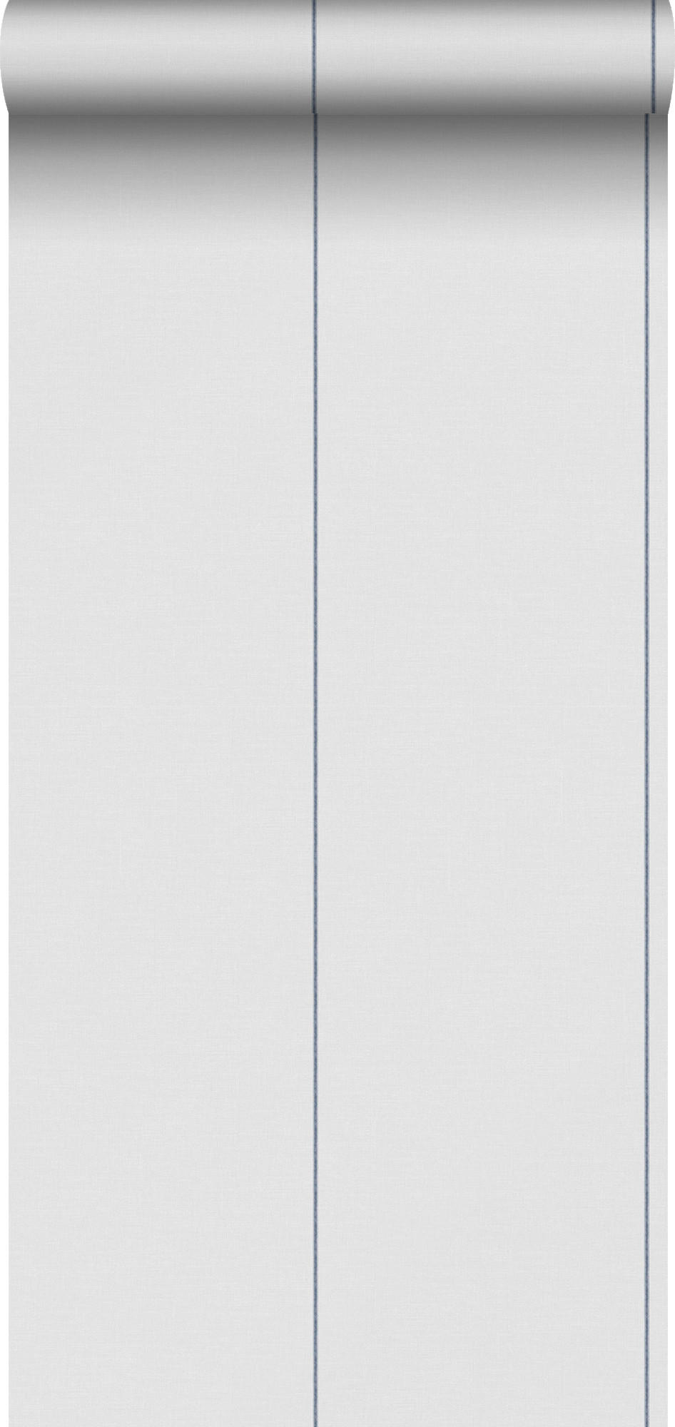 TAPETE Streifen 53 cm x 10.05 m - Weiß, Papier (53/1000cm) - Sanders & Sanders