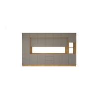 KÜCHENZEILE 420 cm - Nexa KÜ-LN-005 - in Beige / Matt - Beige, Holz (420/212/58cm) - ROYAL24_MARKT