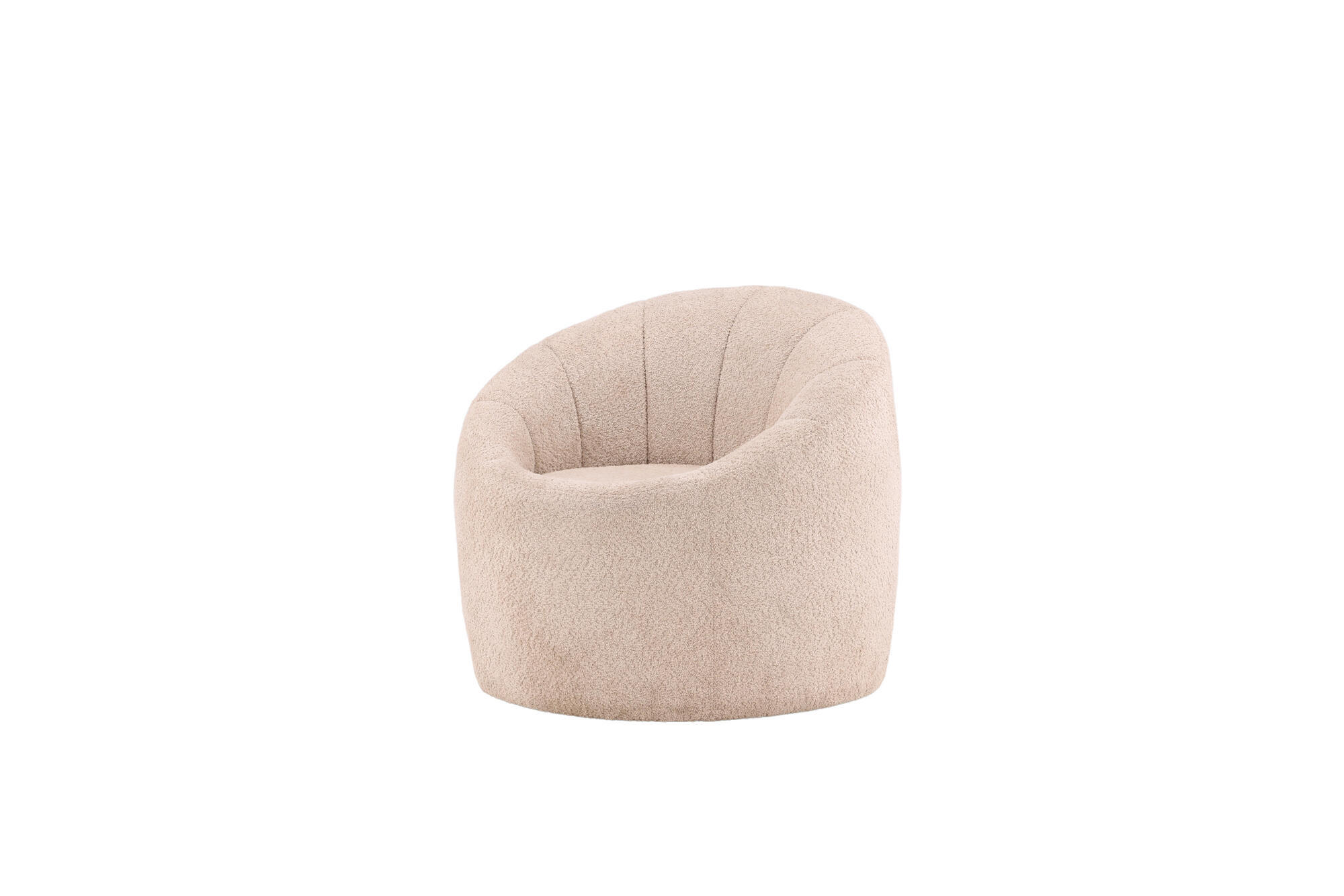 SESSEL WARREN Beige 81x82x72 cm - Beige, Textil (81/72/82cm) - FURNLUX