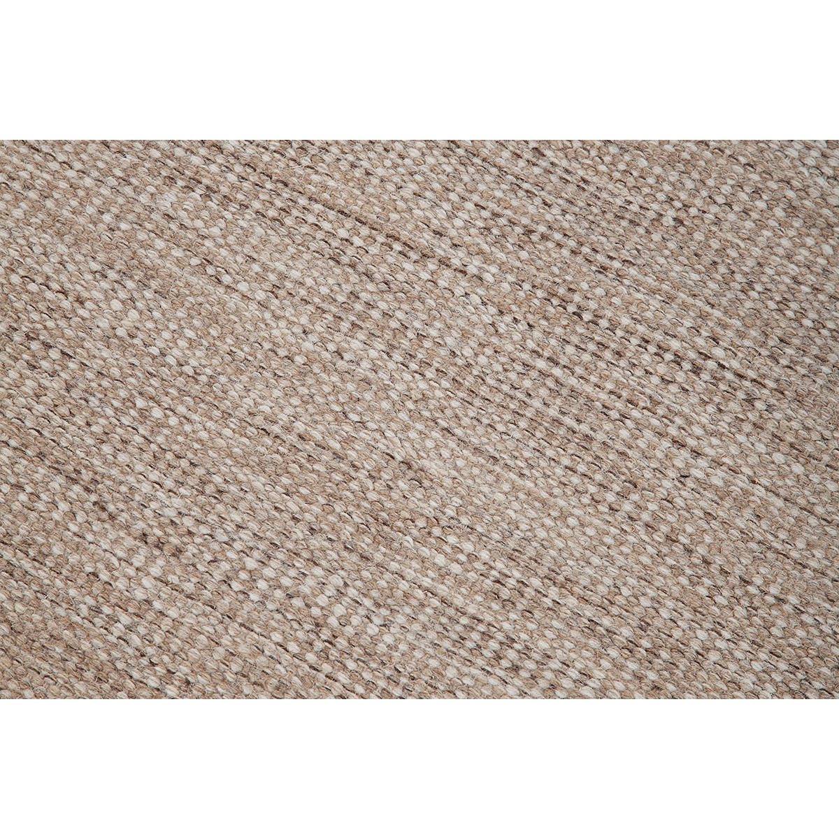 TEPPICH Wolle Baumwolle 160x230 cm SIMBEL - Beige, Textil (160/230cm) - Miliboo