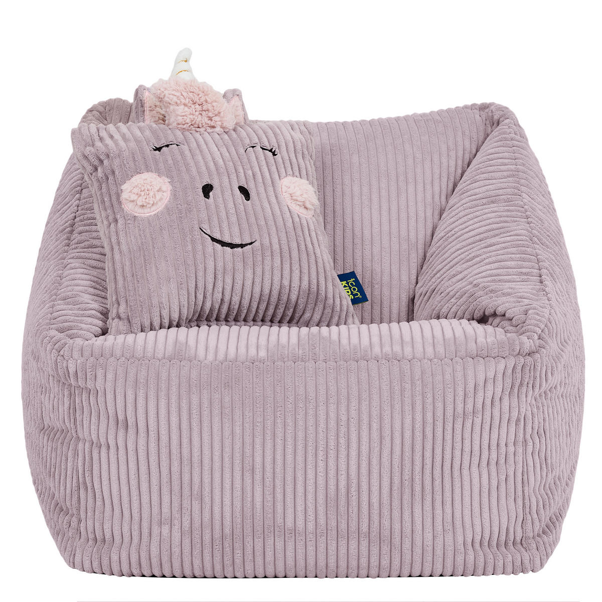 KINDERSITZSACK Natalia mit Animalkissen - Flieder, Textil (55/50/55cm) - icon