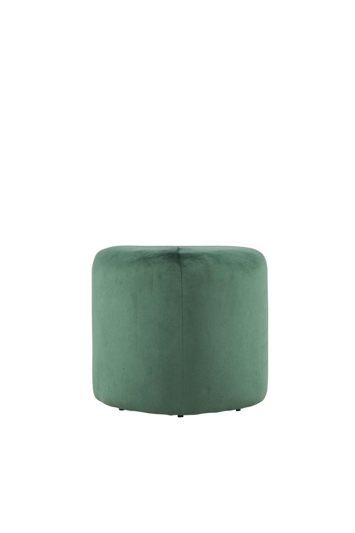 POUF, Peg, Grün, Kunstfell, 46 x 46 x 40 cm - Grün, Textil/Fell (46/40/46cm) - ebuy24