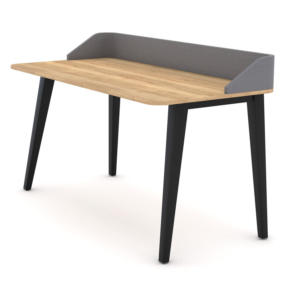 SEKRETÄR Retaro - Anthrazit, Holz/Metall (60/120/74cm) - ASSMANN