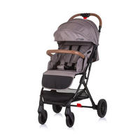 BUGGY Fantasy klappbar beige 5-Punkt-Gurt Fußabdeckung Hinterradbremse - Beige, Metall (80/89/110cm) - Chipolino