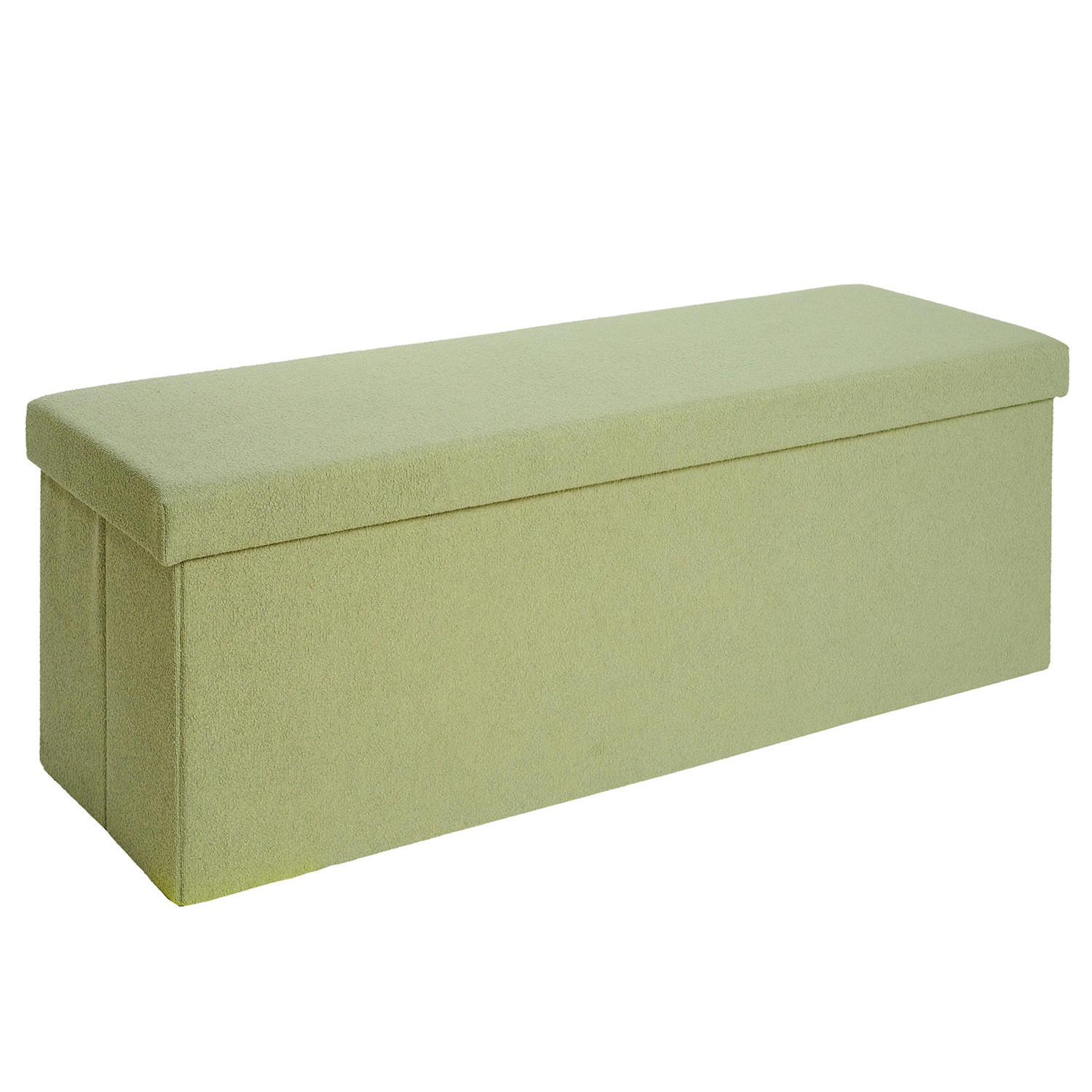 SITZBANK 110/38/38 cm, faltbar, Grün - Grün, Kunststoff (38/38/110cm) - Laleni