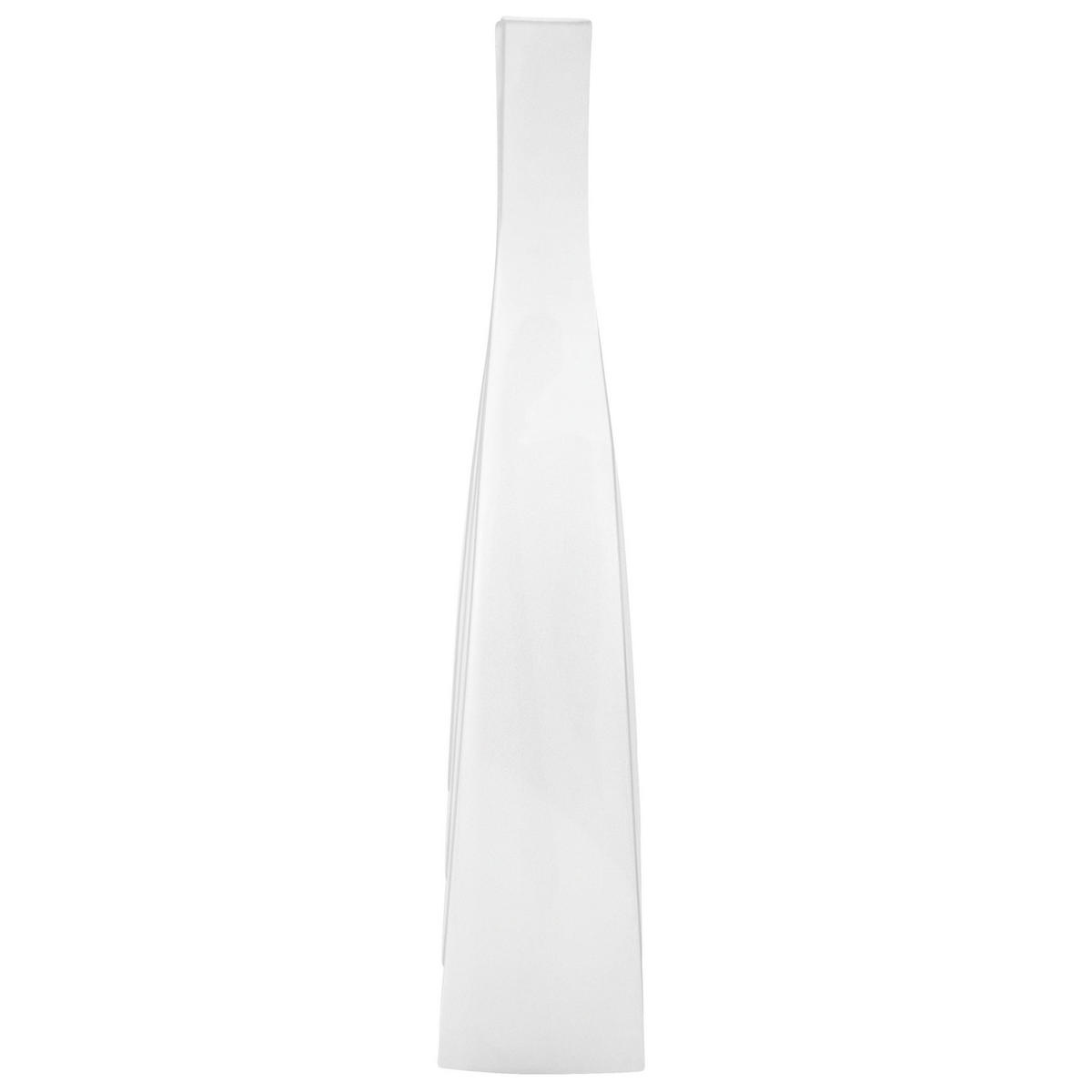 DEKOVASE Keramik weiß Thapsus - Weiß, Keramik (39cm) - Beliani