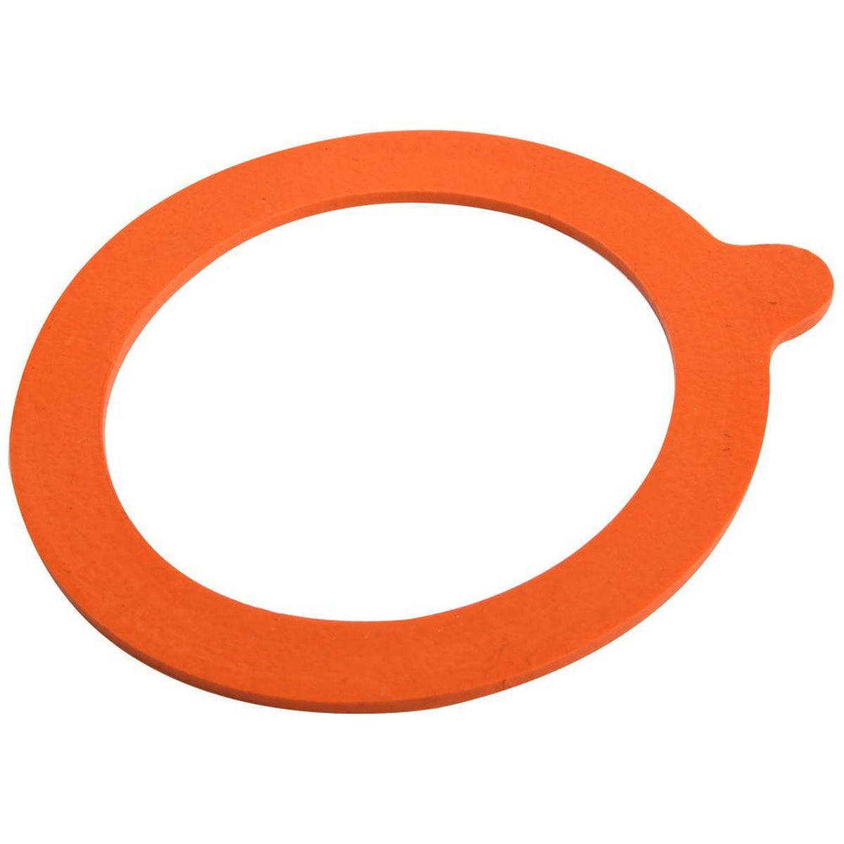 DICHTUNGSRINGE Silikon 9,3 cm 6-teilig Orange - Orange, Kunststoff (1L) - Orion 