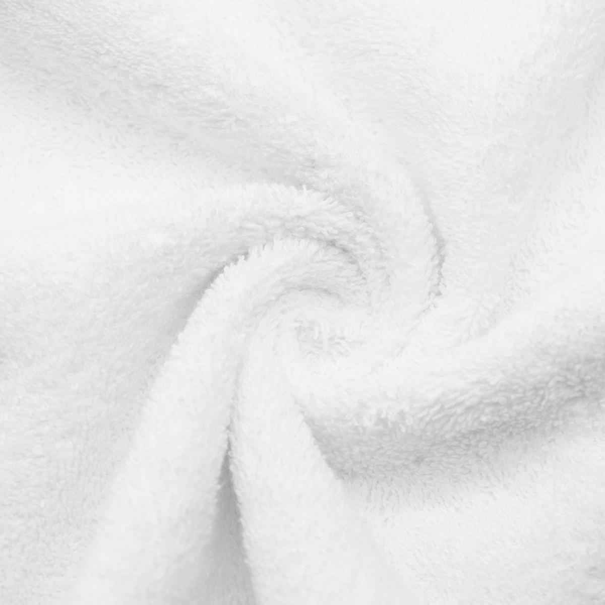 BADETUCH, 5er-Set, 100x150 cm, 100% Baumwolle, Weiß - Weiß, Textil (100/150cm) - Zollner