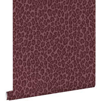 TAPETE Leopardenmuster 50 x 900 cm - Lila, Papier (50/900cm) - ESTAhome