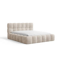 POLSTERBETT - Bett 19 - 180x200 - Beige (Arena 02) - Beige, Holzwerkstoff/Textil (180/200cm) - Möblo