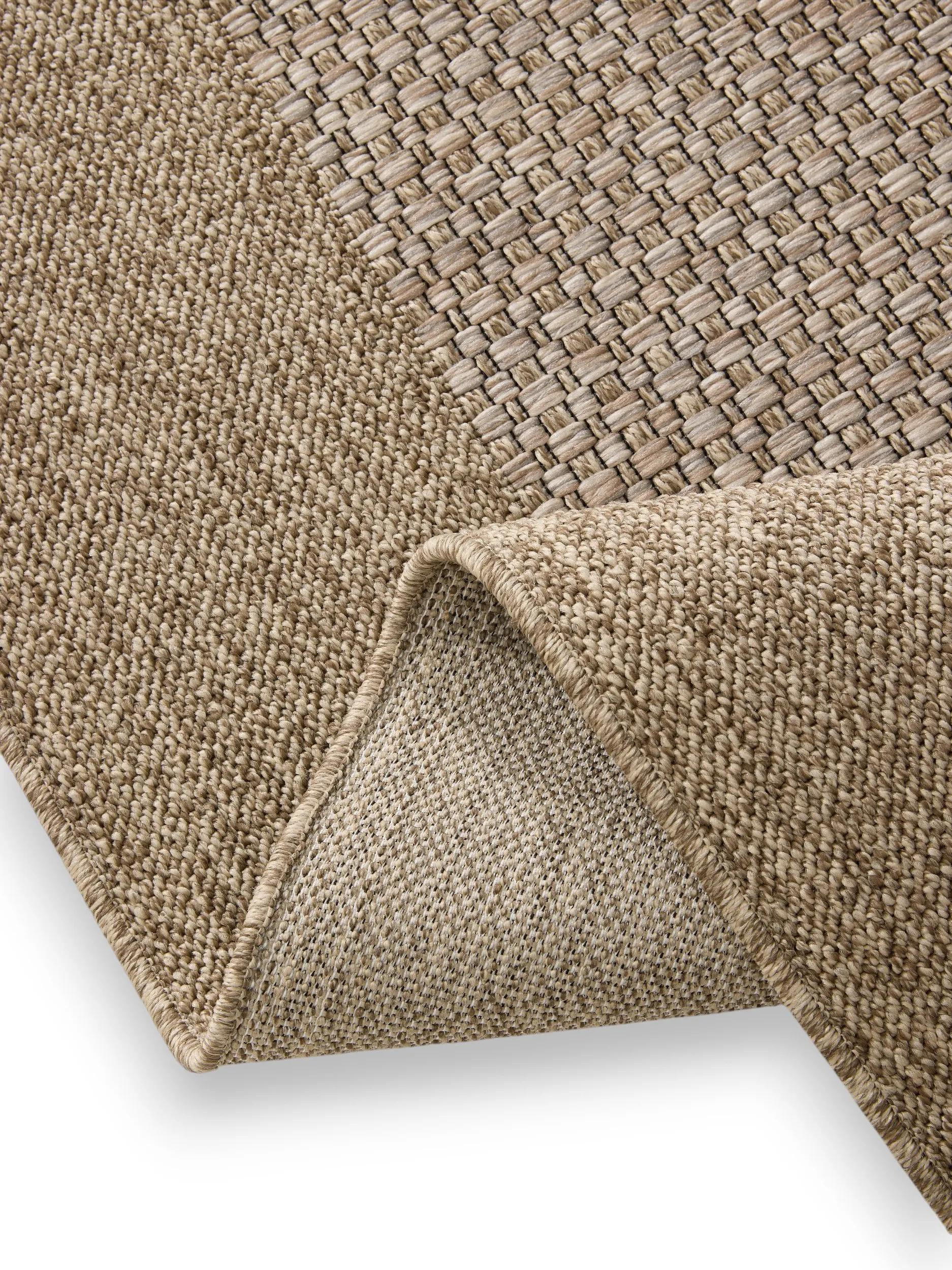 benuta Outdoorteppich Beige 120x170 cm