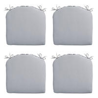 SITZKISSEN Panama 46/48 cm 4er-Set - Hellgrau, Textil (48/4/46cm) - Madison