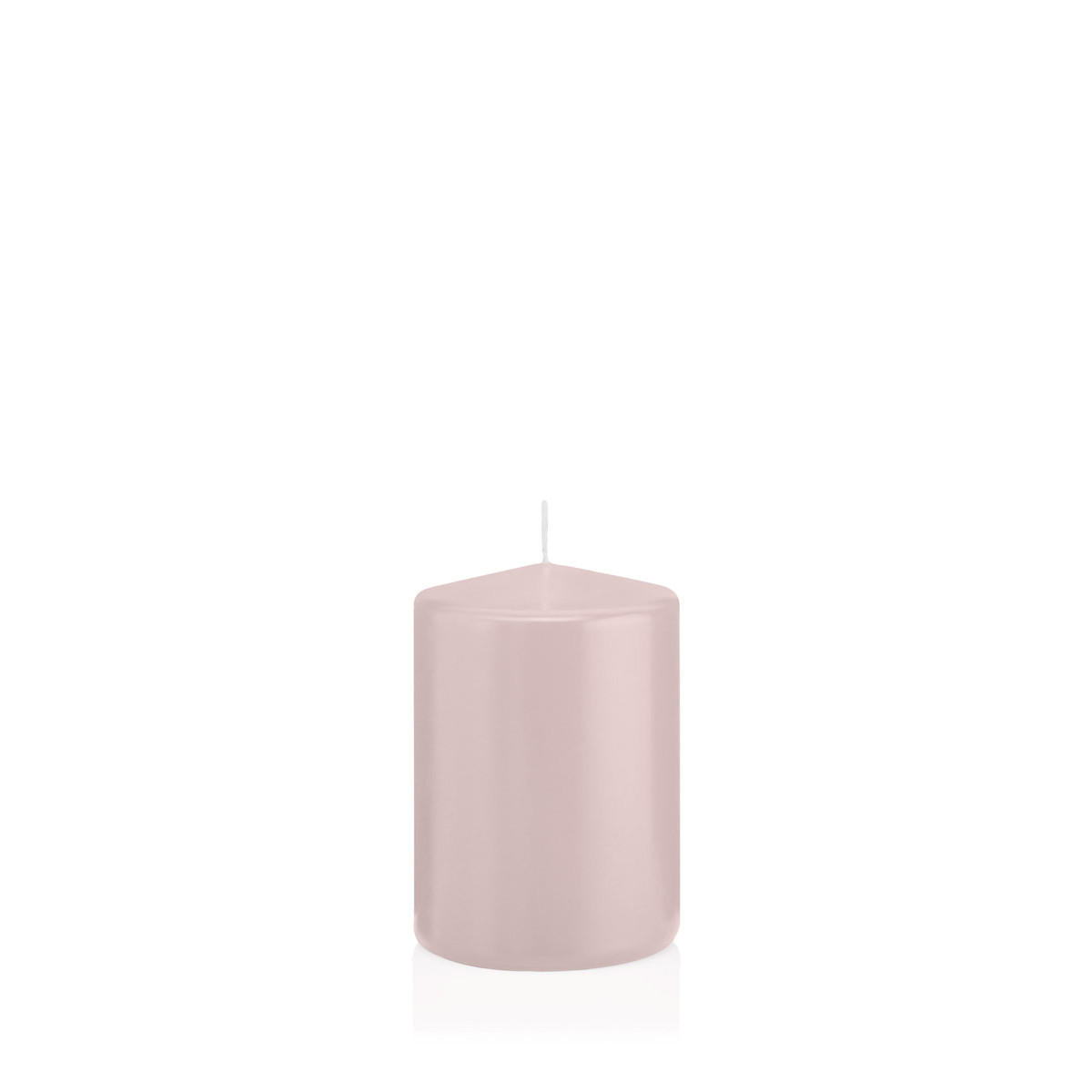 STUMPENKERZEN Rosé Ø 68 x 100 mm, 12 Stück - Rosa, Paraffin (7/10cm) - Wiedemann Kerzen