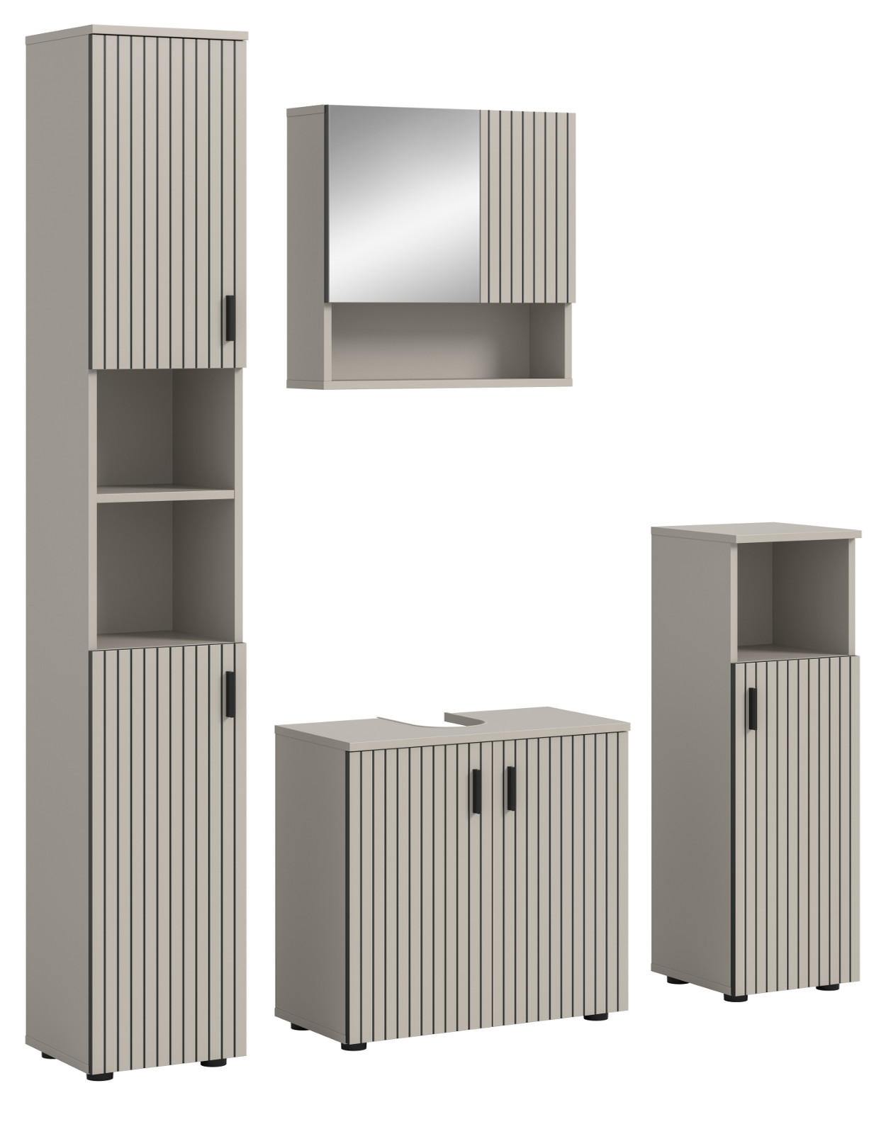 Inn.Furn Badmöbel-Set Kaschmir 150x192x30 cm