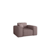 SESSEL Celes Premium Stoff Scala - Lila, Holzwerkstoff/Textil (121/73/88cm) - Fun Möbel