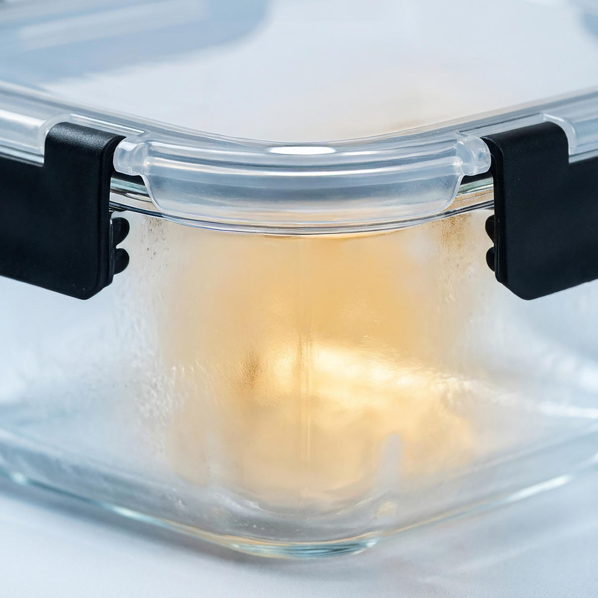 SADA 10 sklenených dóz - priehľadné, plast/sklo - Relaxdays